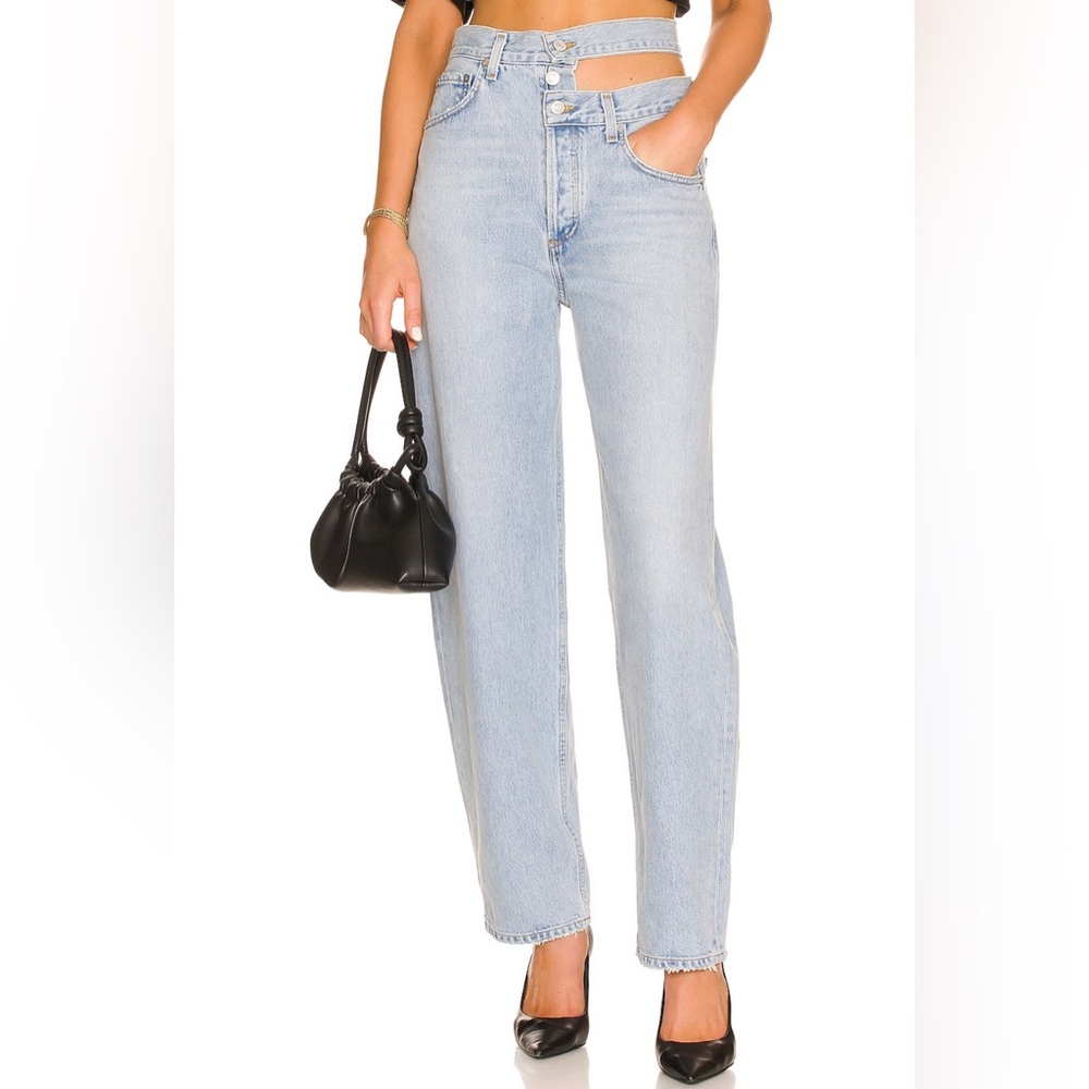 Agolde Broken Waistband Jeans